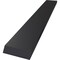 Ekena Millwork 2 1/2"W x 18"D Hidden Floating Steel Heavy Duty Bracket, Powder Coated Black BKTM02X18HFPBL - alternate 7